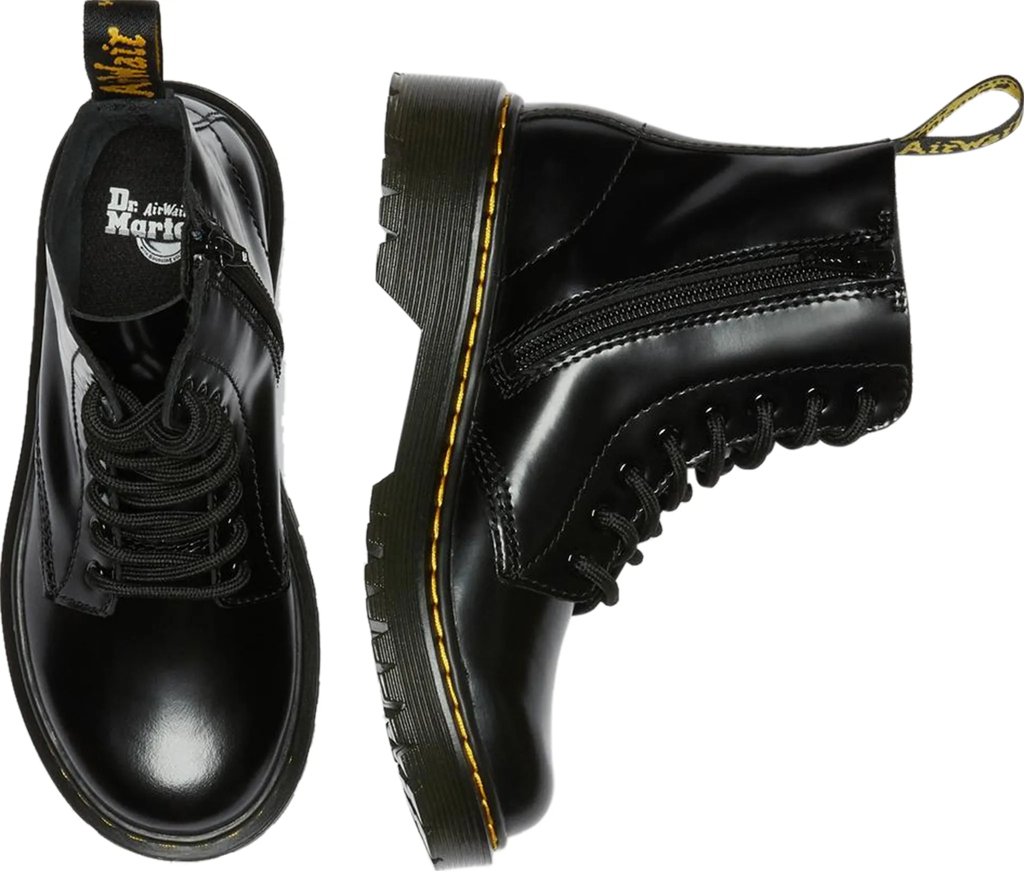 1460 Pascal Bex Leather Lace Up Boots - Youth|-|Bottes à lacets en cuir 1460 Pascal Bex - Jeune