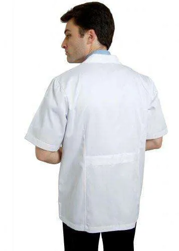 Adar Universal 31" Unisex Short Sleeve Consultation Coat
