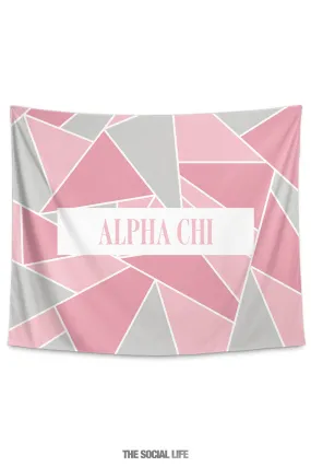 Alpha Chi Omega Mosaic Tapestry
