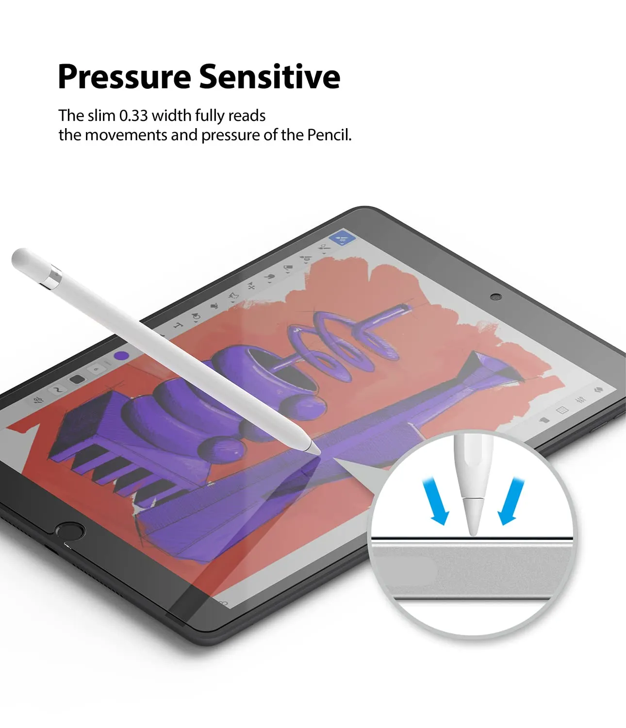 Apple iPad 9th Generation (2021)/iPad 8th Gen (2020)/iPad 7th Gen(2019) Screen Protector Glass Film