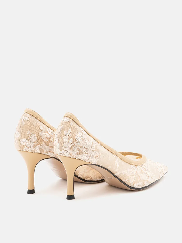 Ariella Lace Stiletto Pumps