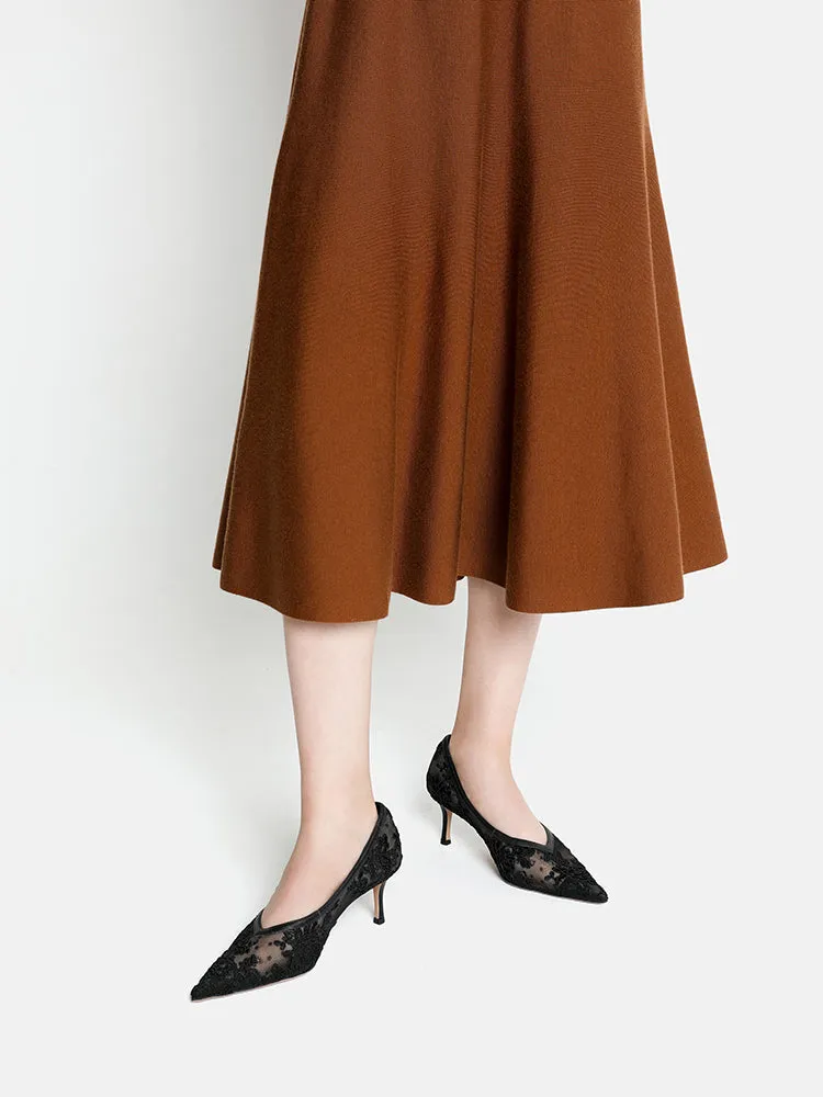Ariella Lace Stiletto Pumps