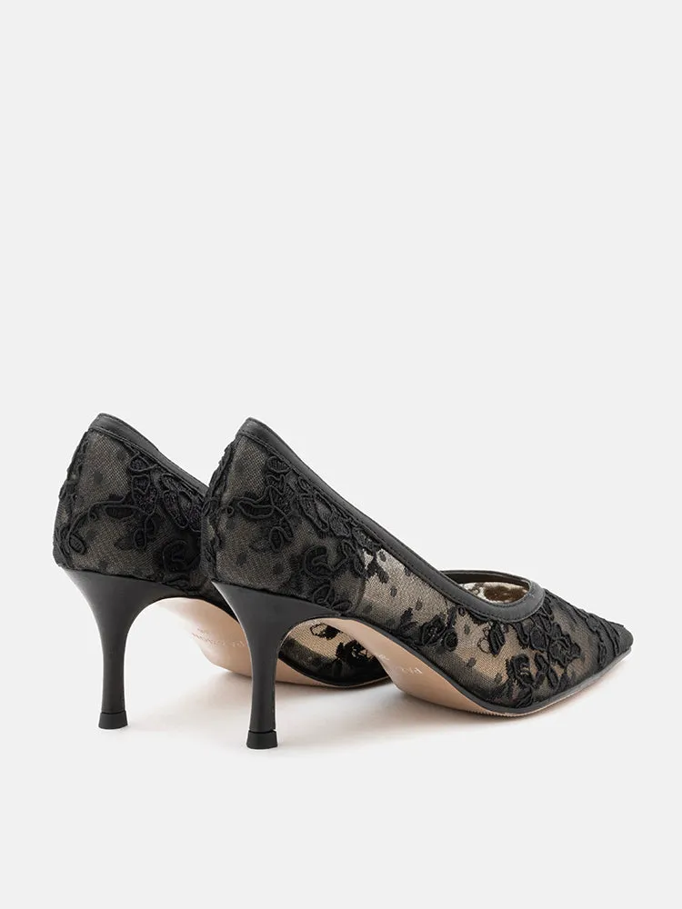 Ariella Lace Stiletto Pumps