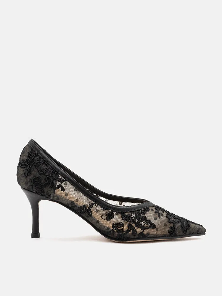 Ariella Lace Stiletto Pumps