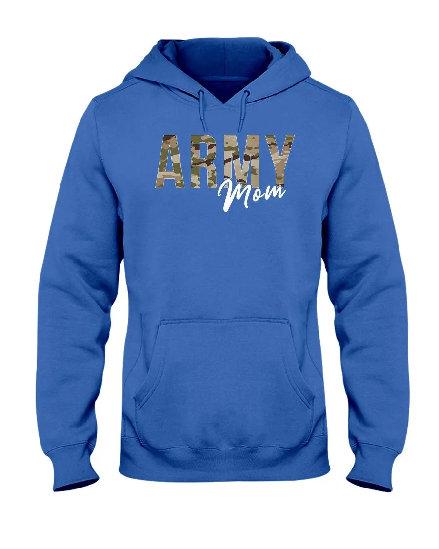 Army Mom Brown Camo T-shirts