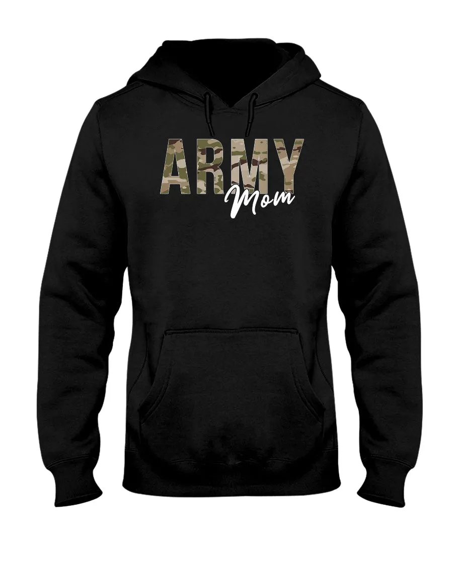 Army Mom Brown Camo T-shirts