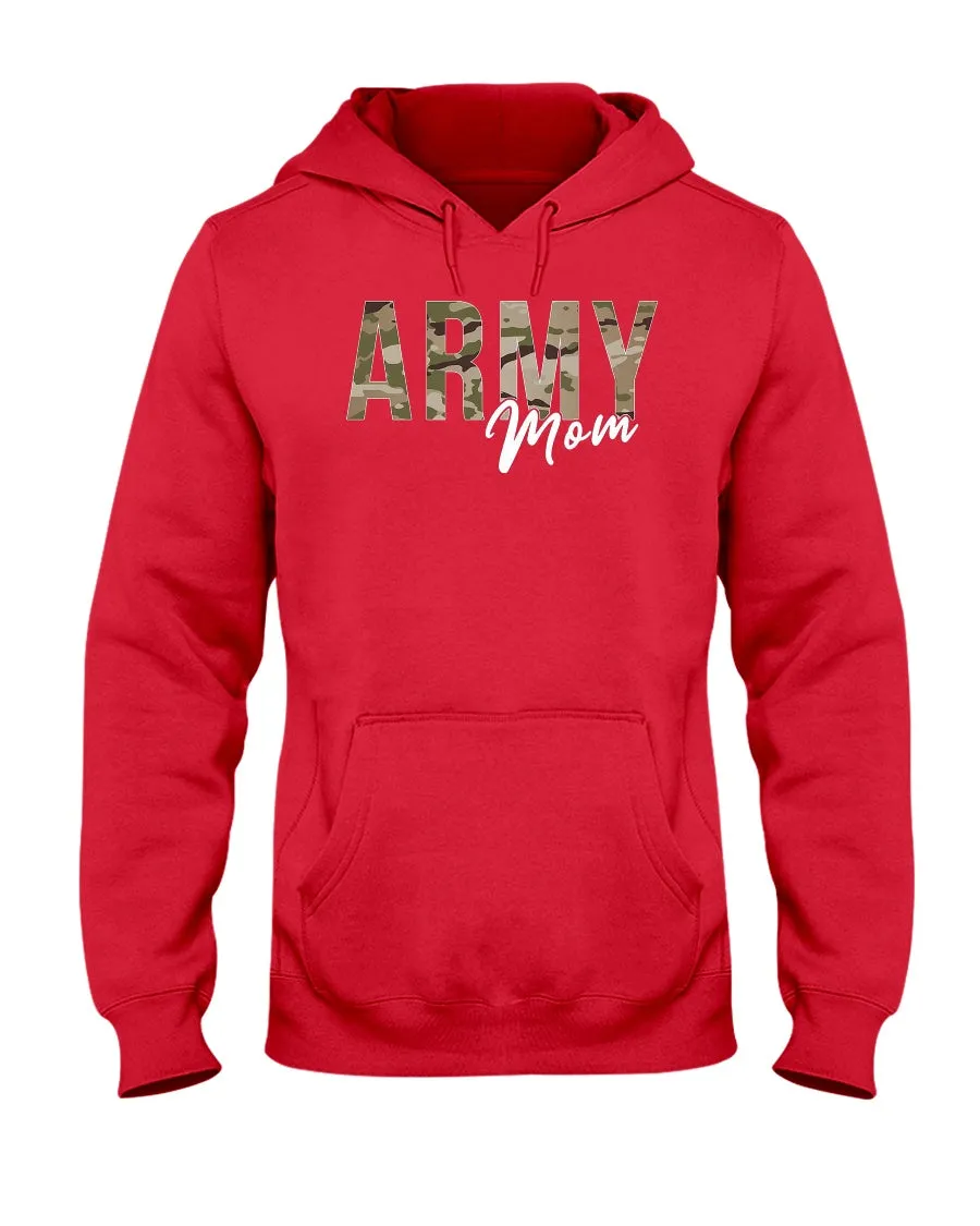 Army Mom Brown Camo T-shirts