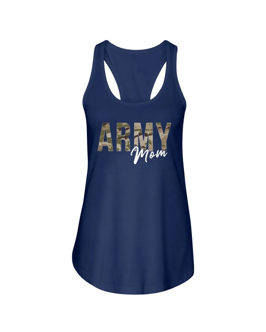 Army Mom Brown Camo T-shirts