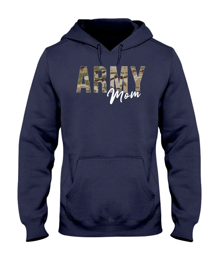 Army Mom Brown Camo T-shirts