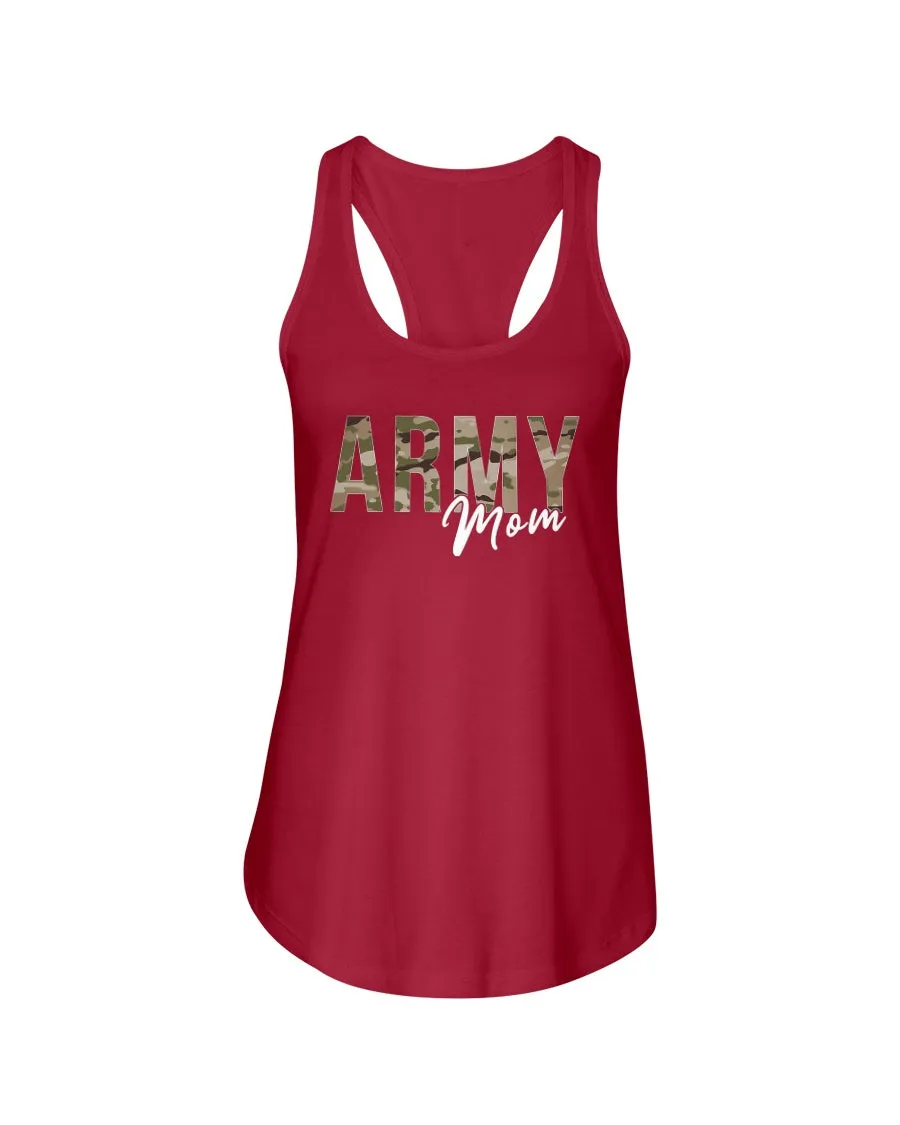Army Mom Brown Camo T-shirts