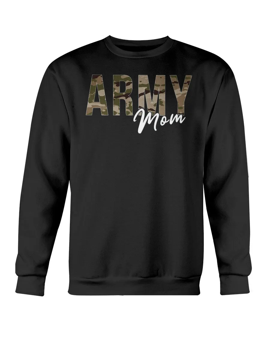 Army Mom Brown Camo T-shirts