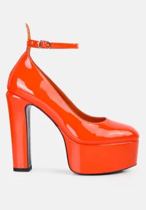 Babe Heaven Patent Pu Sandals By Ruw