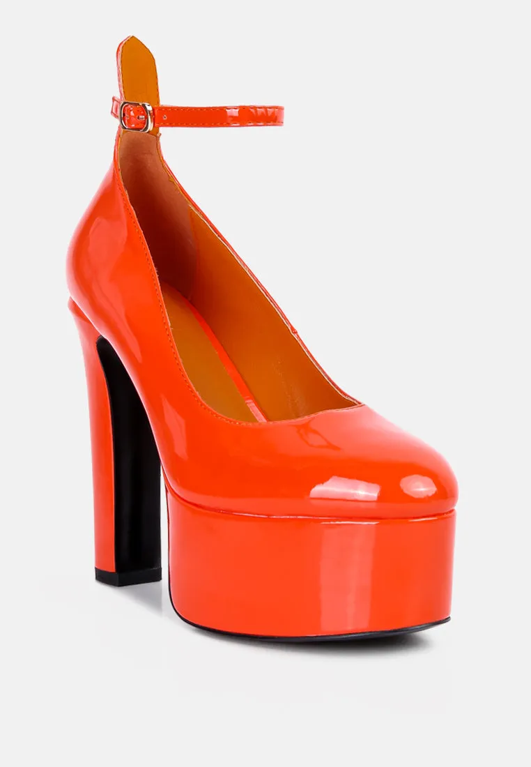 Babe Heaven Patent Pu Sandals By Ruw