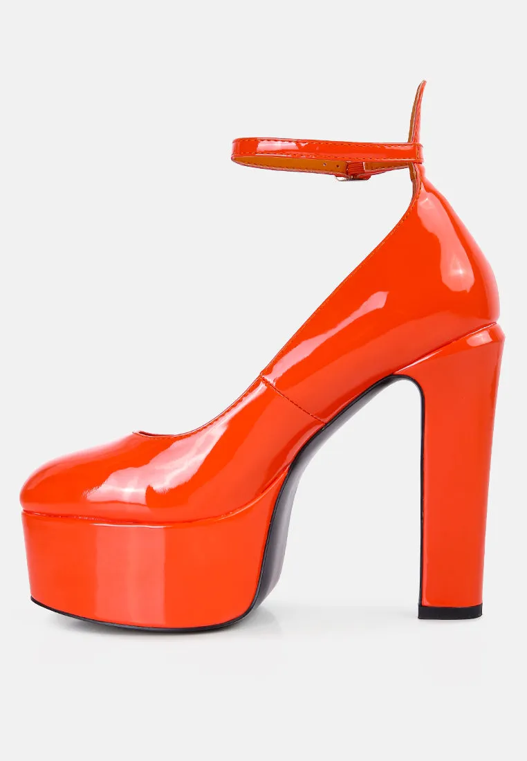 Babe Heaven Patent Pu Sandals By Ruw