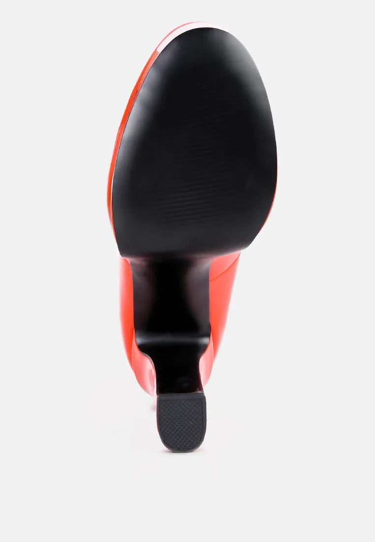 Babe Heaven Patent Pu Sandals By Ruw