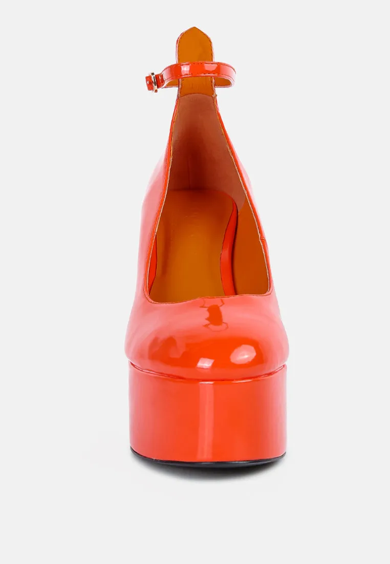 Babe Heaven Patent Pu Sandals By Ruw
