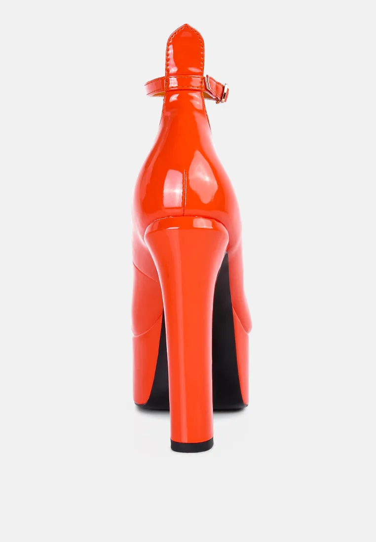 Babe Heaven Patent Pu Sandals By Ruw