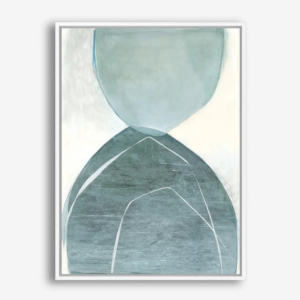 Blue Overlay Canvas Print