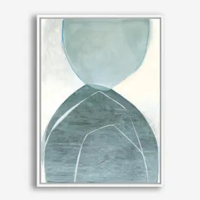 Blue Overlay Canvas Print