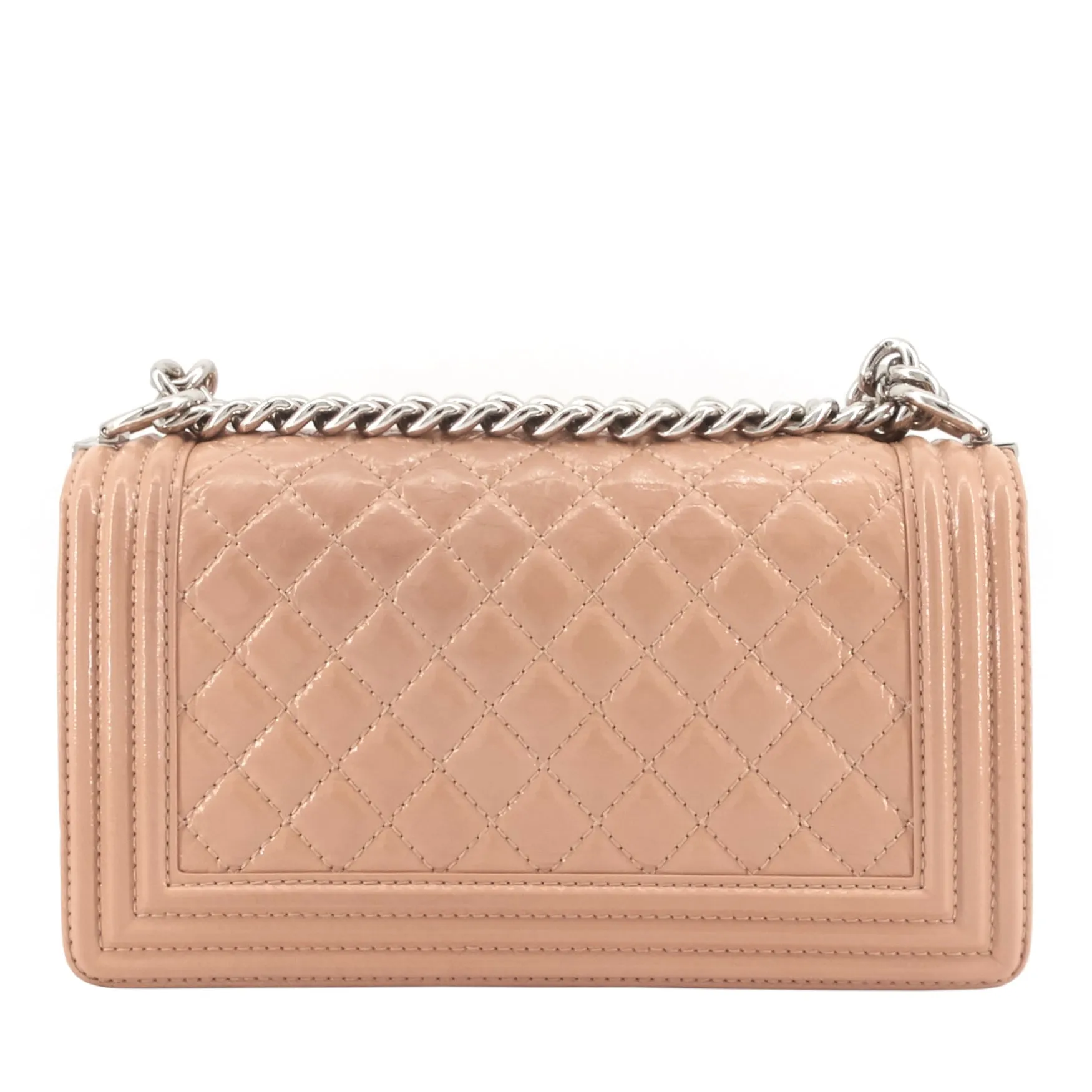 Boy Medium Patent Leather Bag