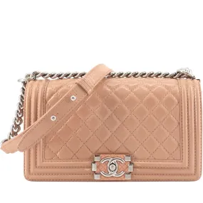Boy Medium Patent Leather Bag