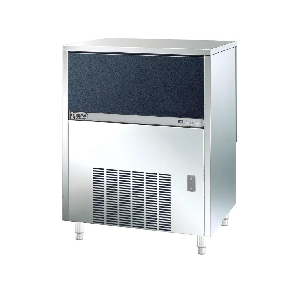 Brema 154 lb Undercounter Cube Ice Machine, 23.5" Wide, Air Cooled 120V