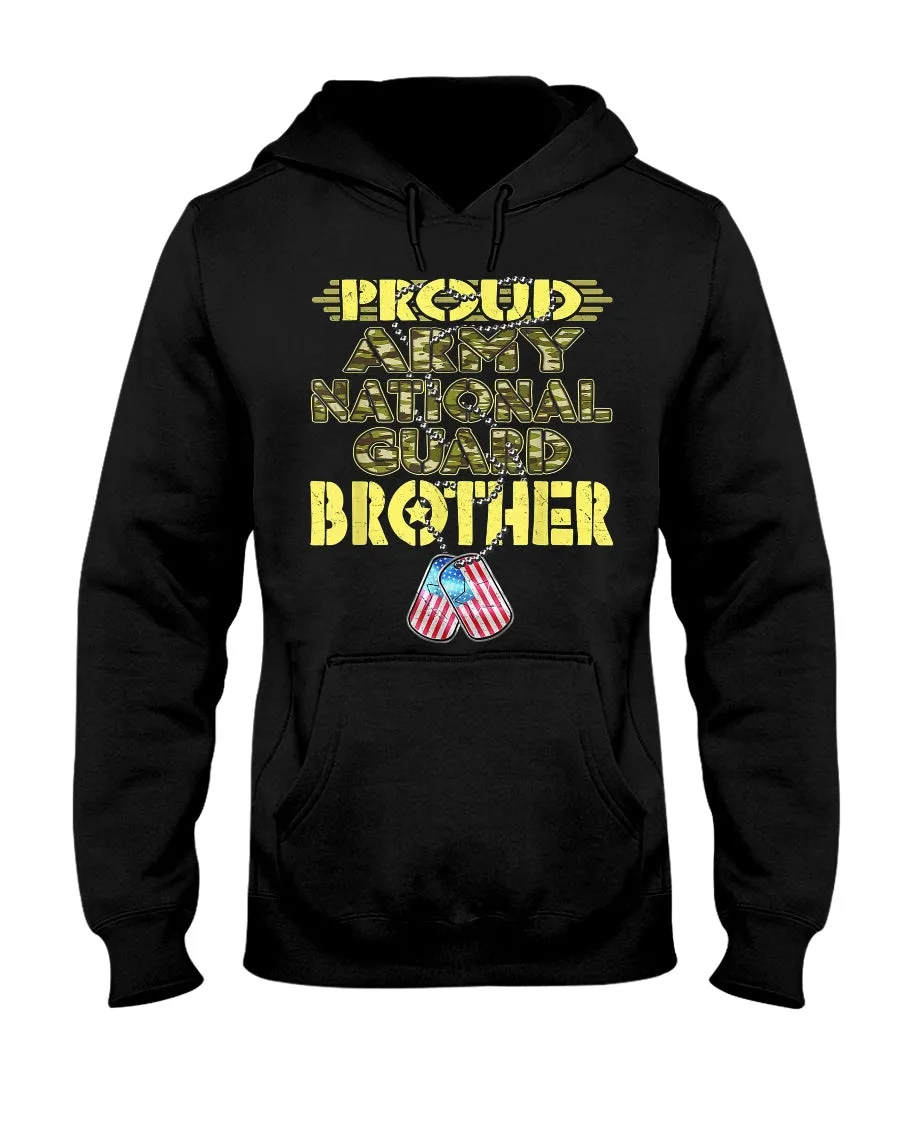 Camo Proud Army National Guard Brother T-shirts