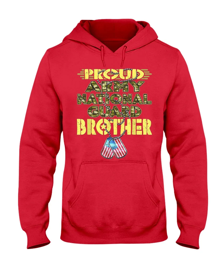 Camo Proud Army National Guard Brother T-shirts