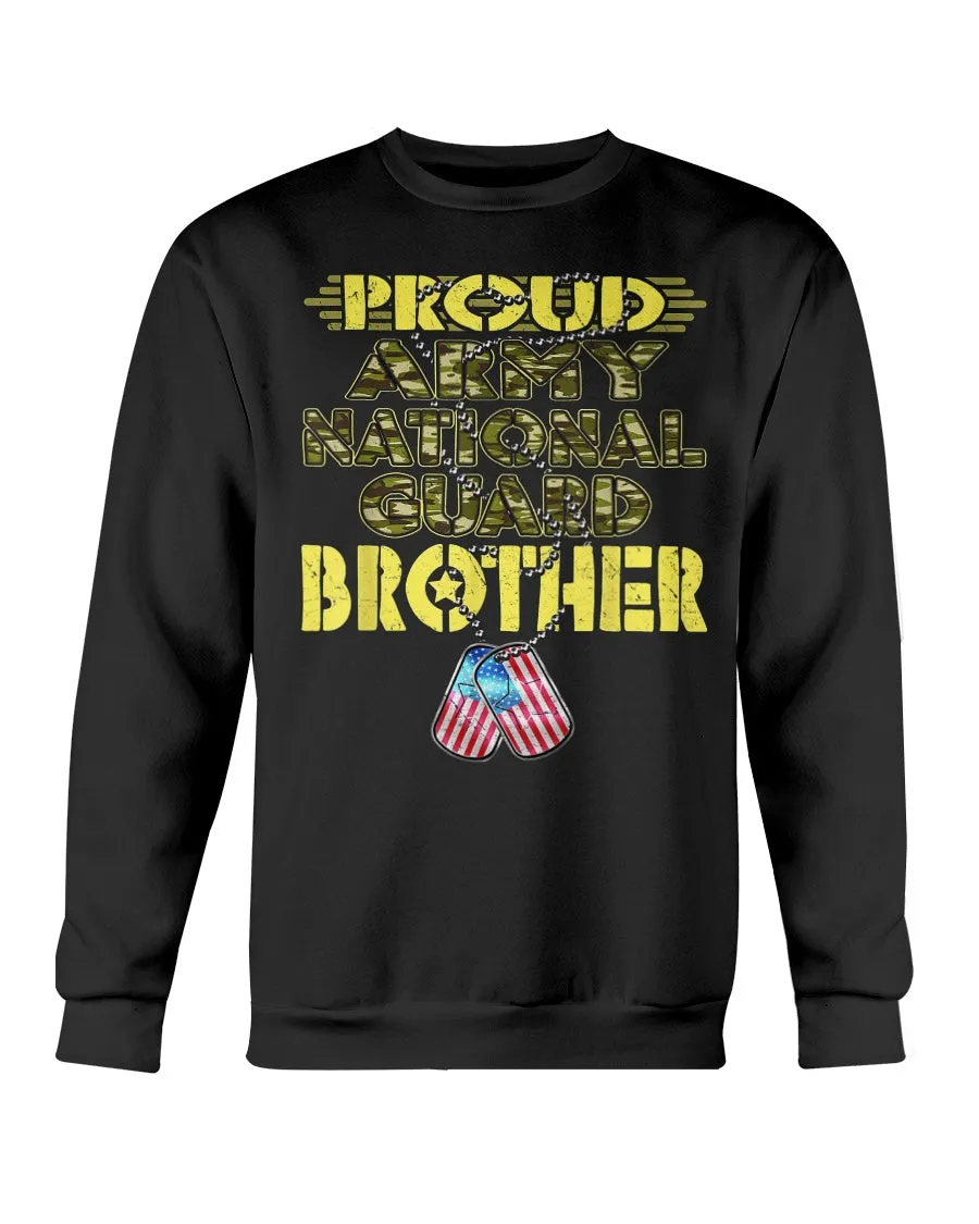 Camo Proud Army National Guard Brother T-shirts