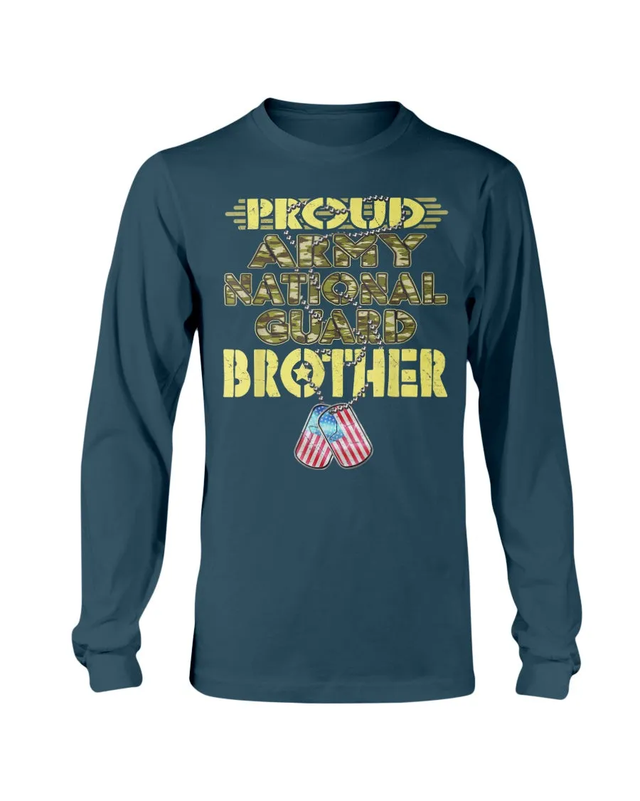 Camo Proud Army National Guard Brother T-shirts