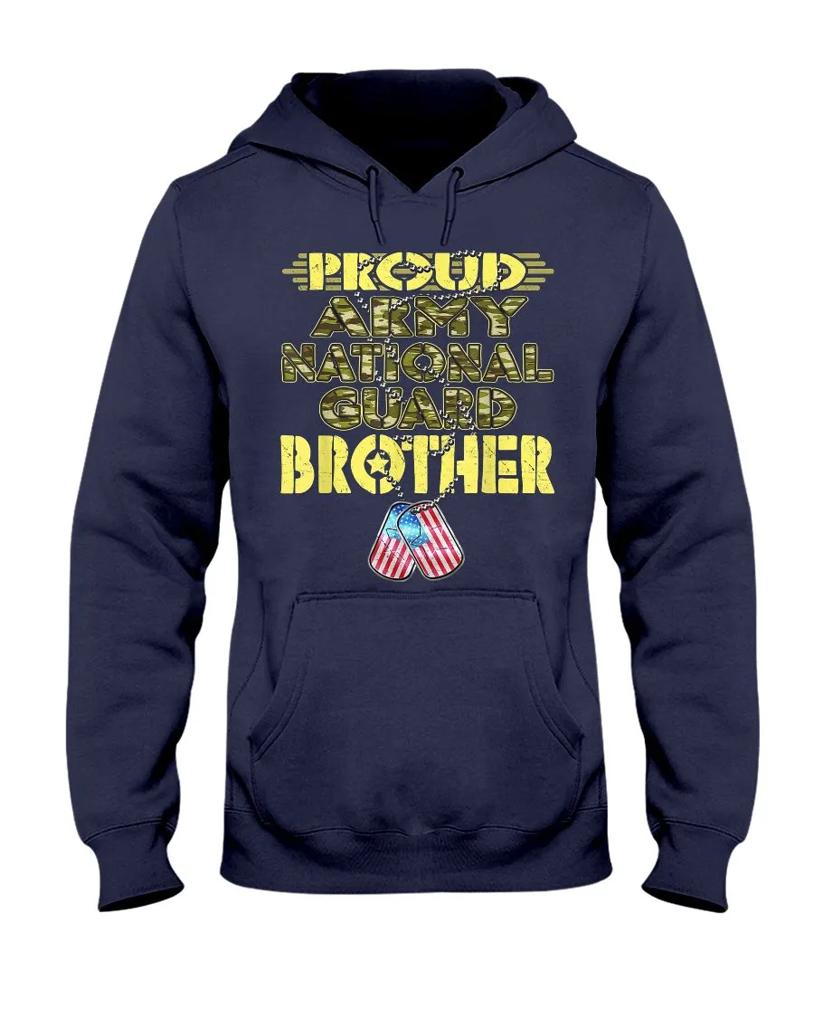Camo Proud Army National Guard Brother T-shirts