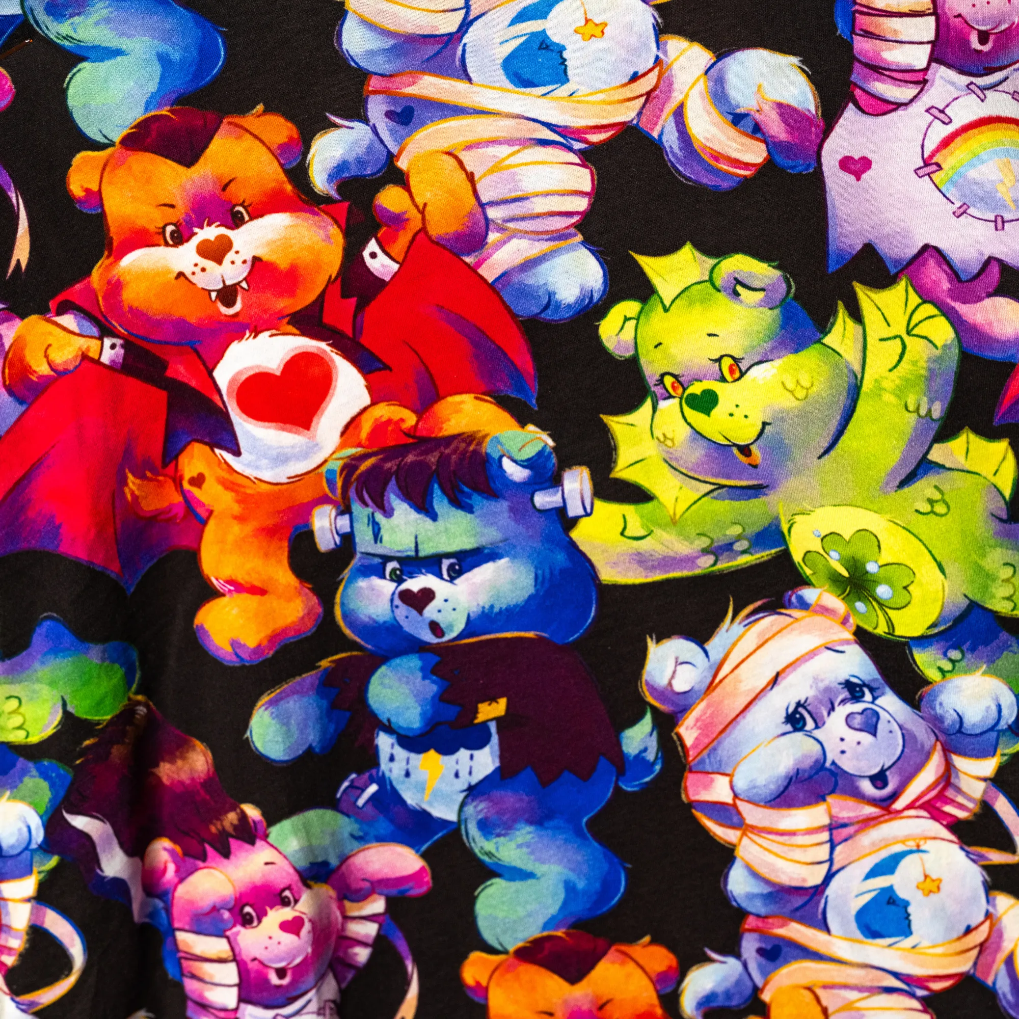 Care Bears x Universal Monsters AOP T-Shirt