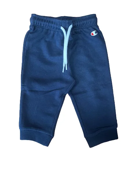 Champion Tuta Sportiva Bimbo Girocollo in cotone garzato 306455 YS019 giallo ocra-navy