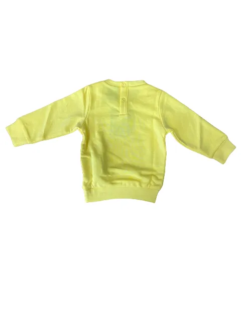 Champion Tuta Sportiva Bimbo Girocollo in cotone garzato 306455 YS019 giallo ocra-navy