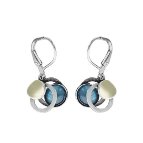 Christophe Poly Minimalist Layered Circles Earrings