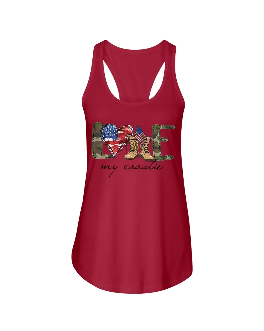 Coast Guard Family Love My Symbols T-shirts