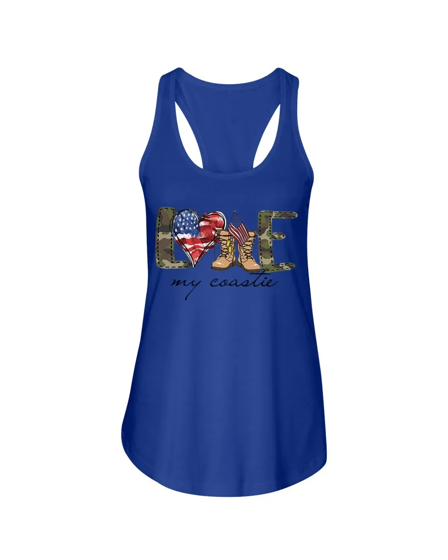 Coast Guard Family Love My Symbols T-shirts