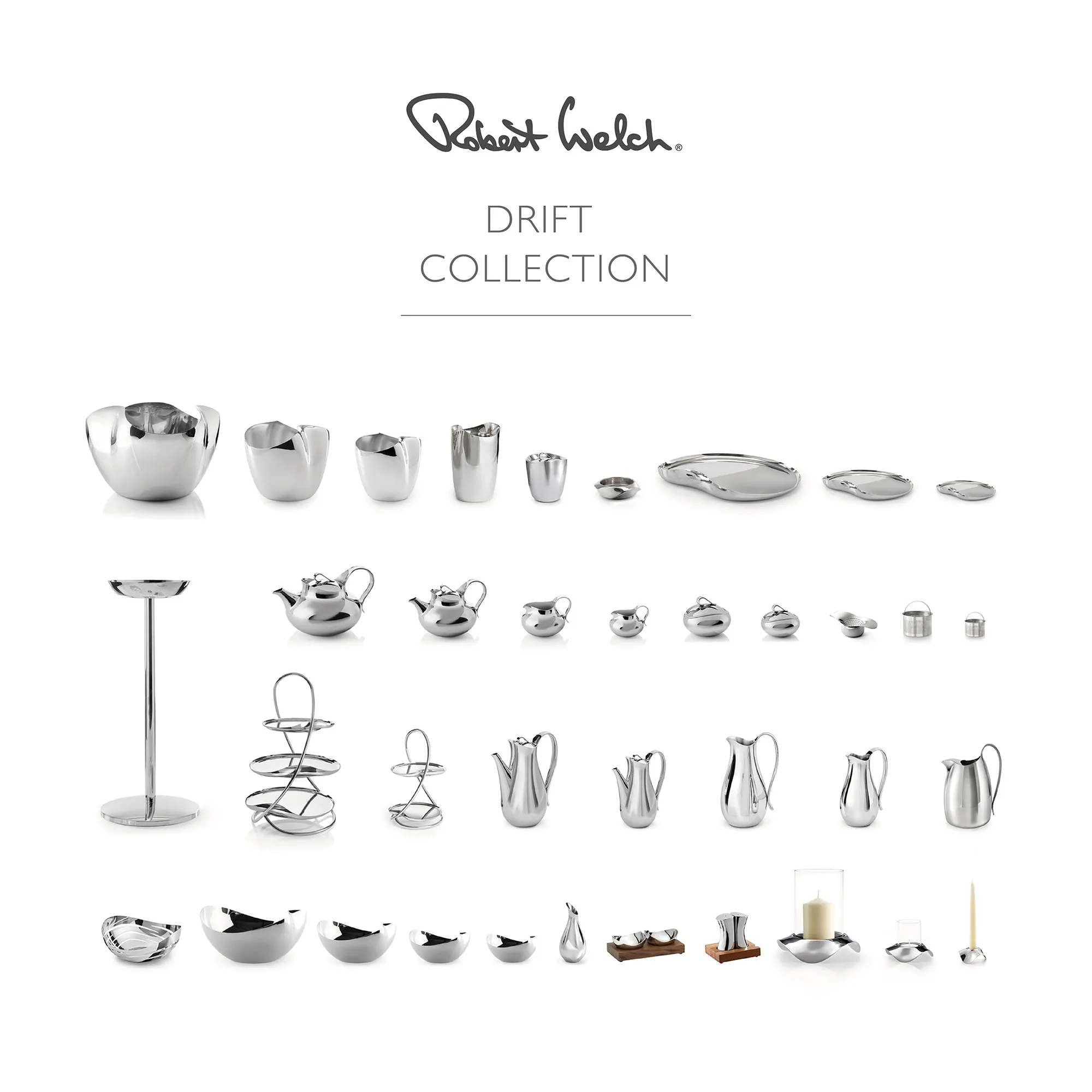 Drift Luxury Afternoon Tea Set, 9 Piece