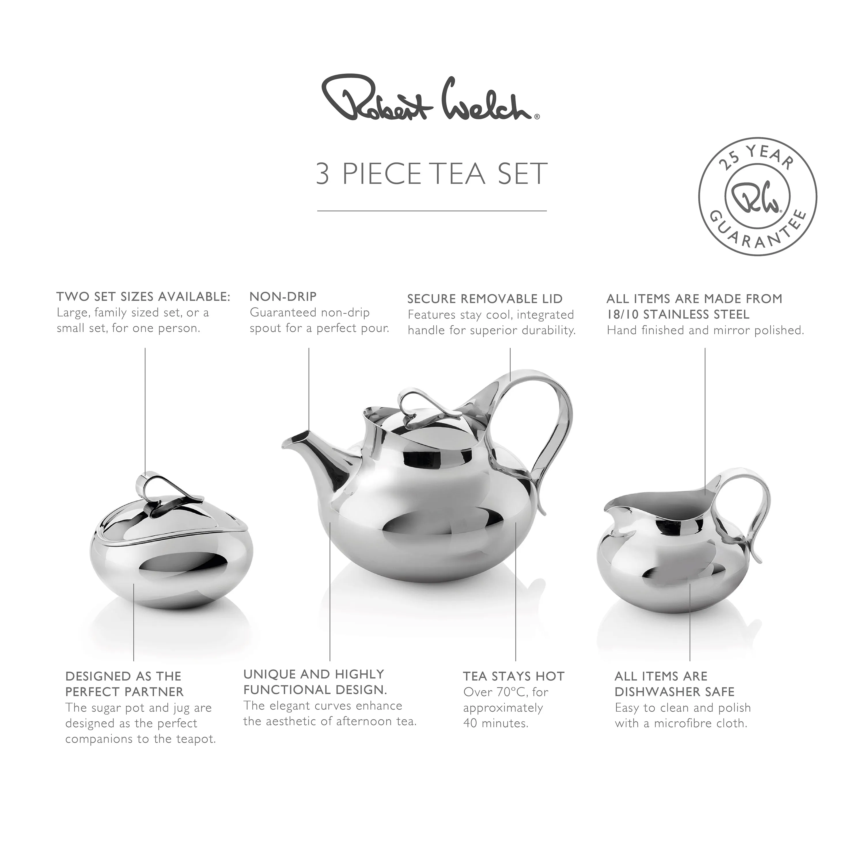 Drift Luxury Afternoon Tea Set, 9 Piece