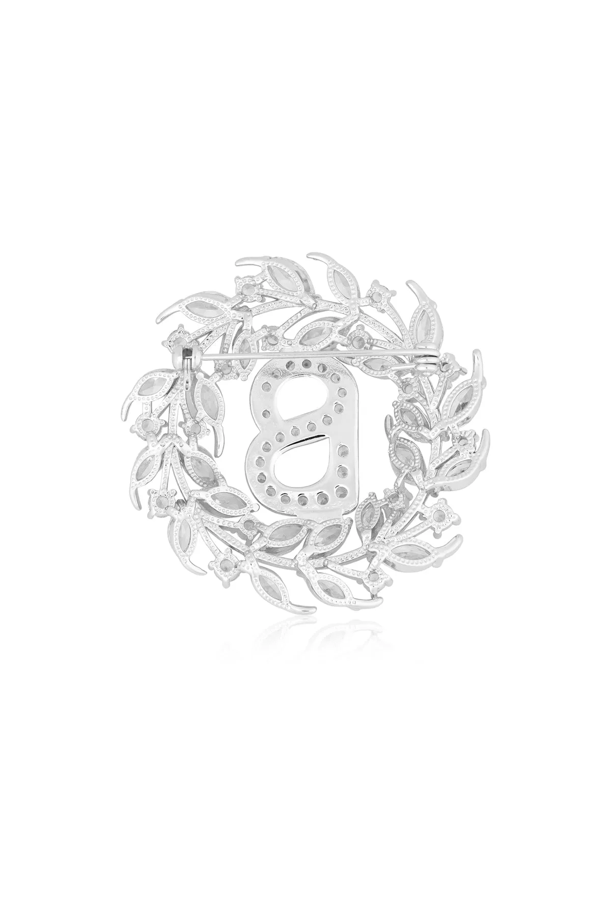 Elodie Brooch - Silver