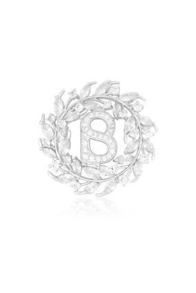 Elodie Brooch - Silver