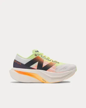 FuelCell SuperComp Elite v4 White / Bleached Lime Glo / Hot Mango Running Shoes