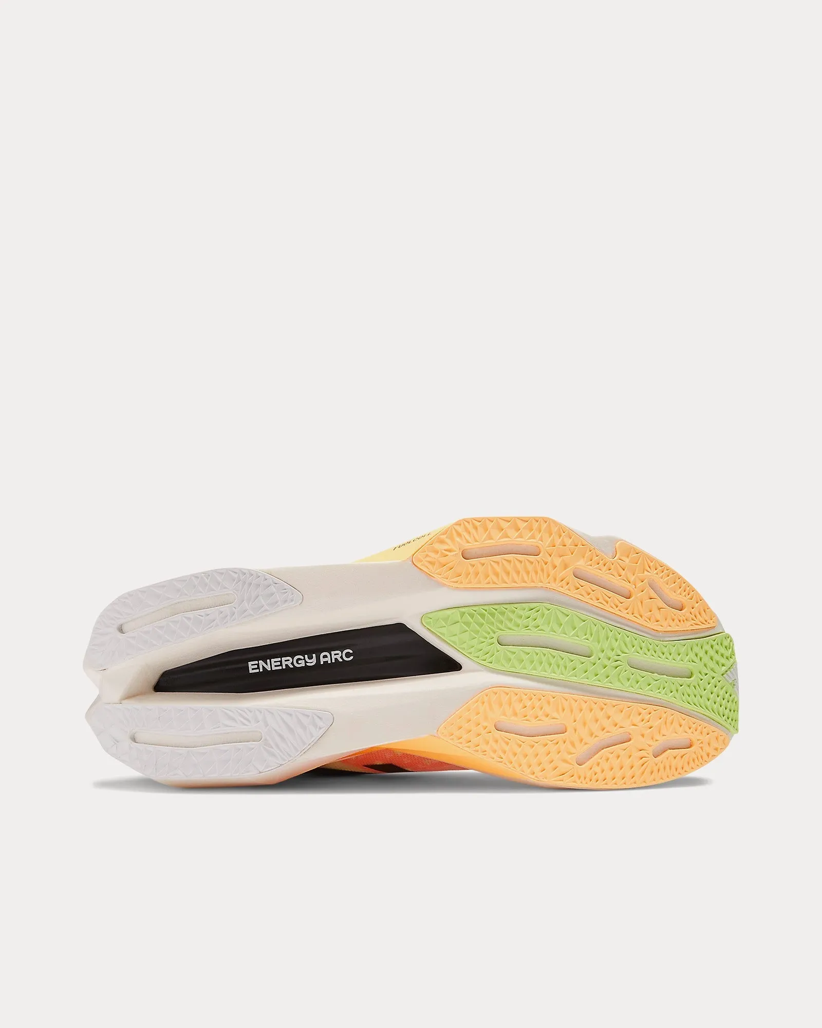 FuelCell SuperComp Elite v4 White / Bleached Lime Glo / Hot Mango Running Shoes