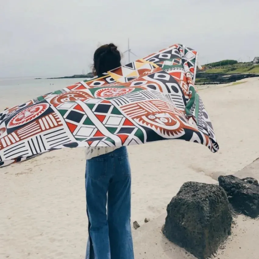 Hot New 90x180cm Twill cotton Pareo 2018 Summer Cover-Ups Rectangle Wrap Scarf Swimsuit Bikini Cover Up Autumn Beach Sarong Mats