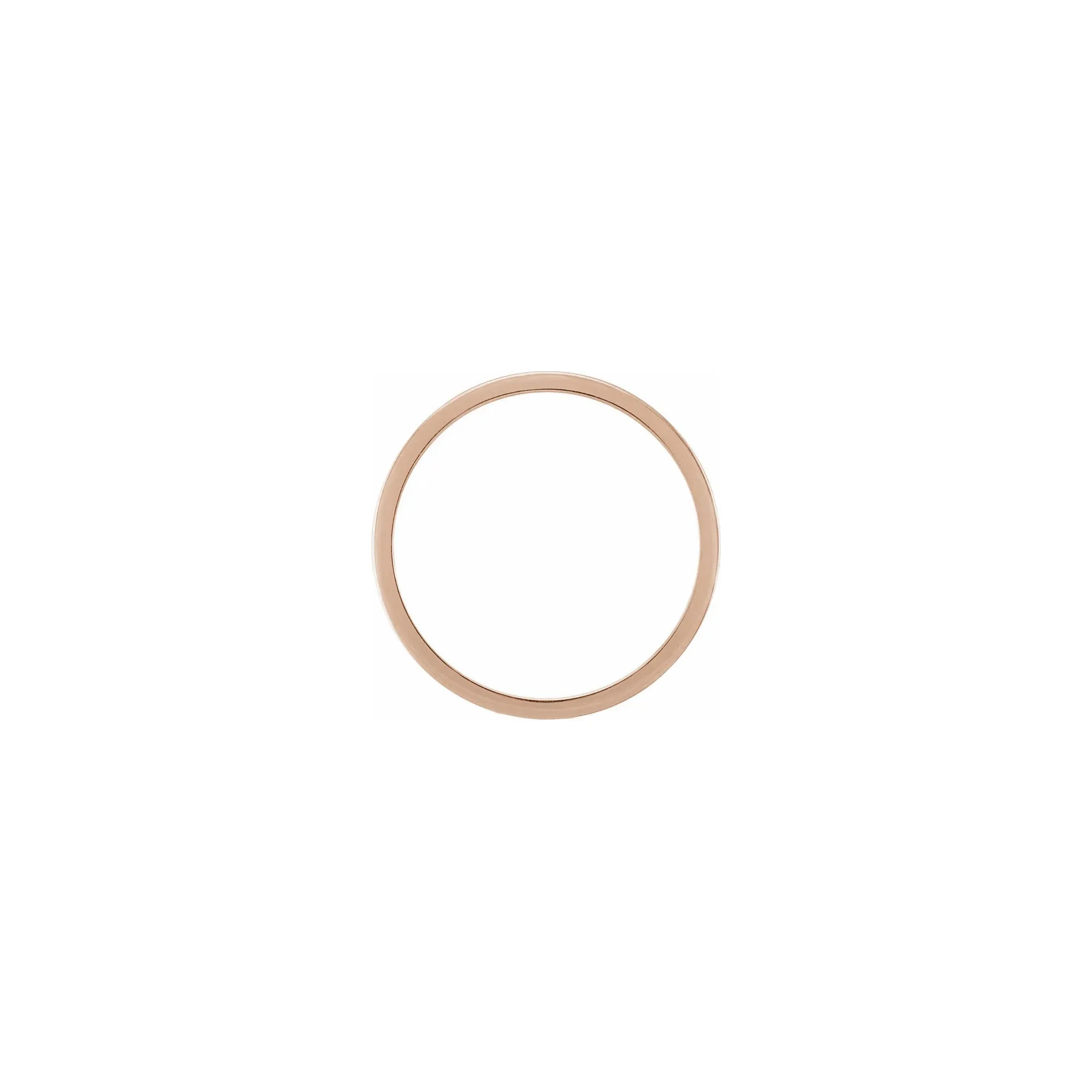 'i love you' Engraved Stackable Ring