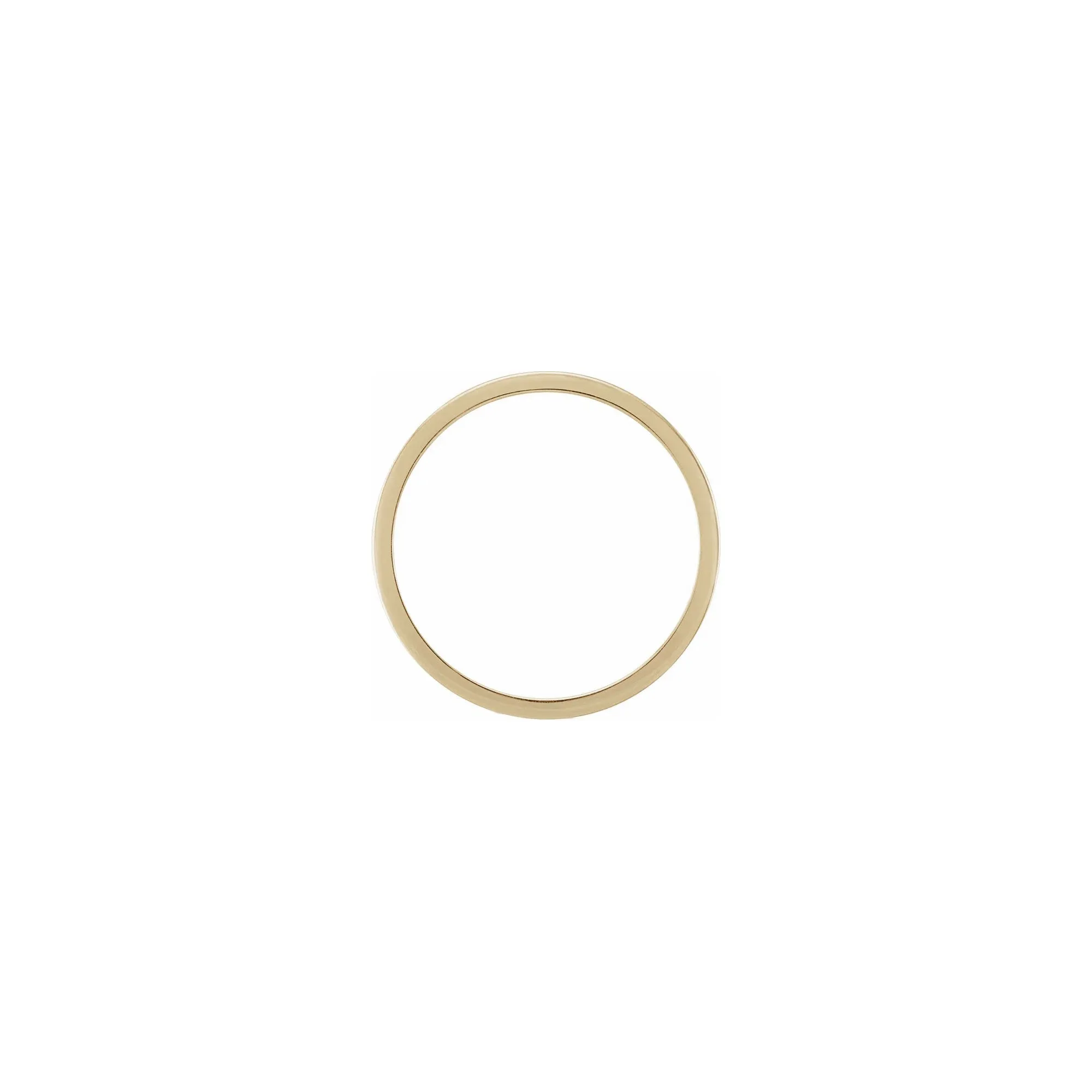 'i love you' Engraved Stackable Ring