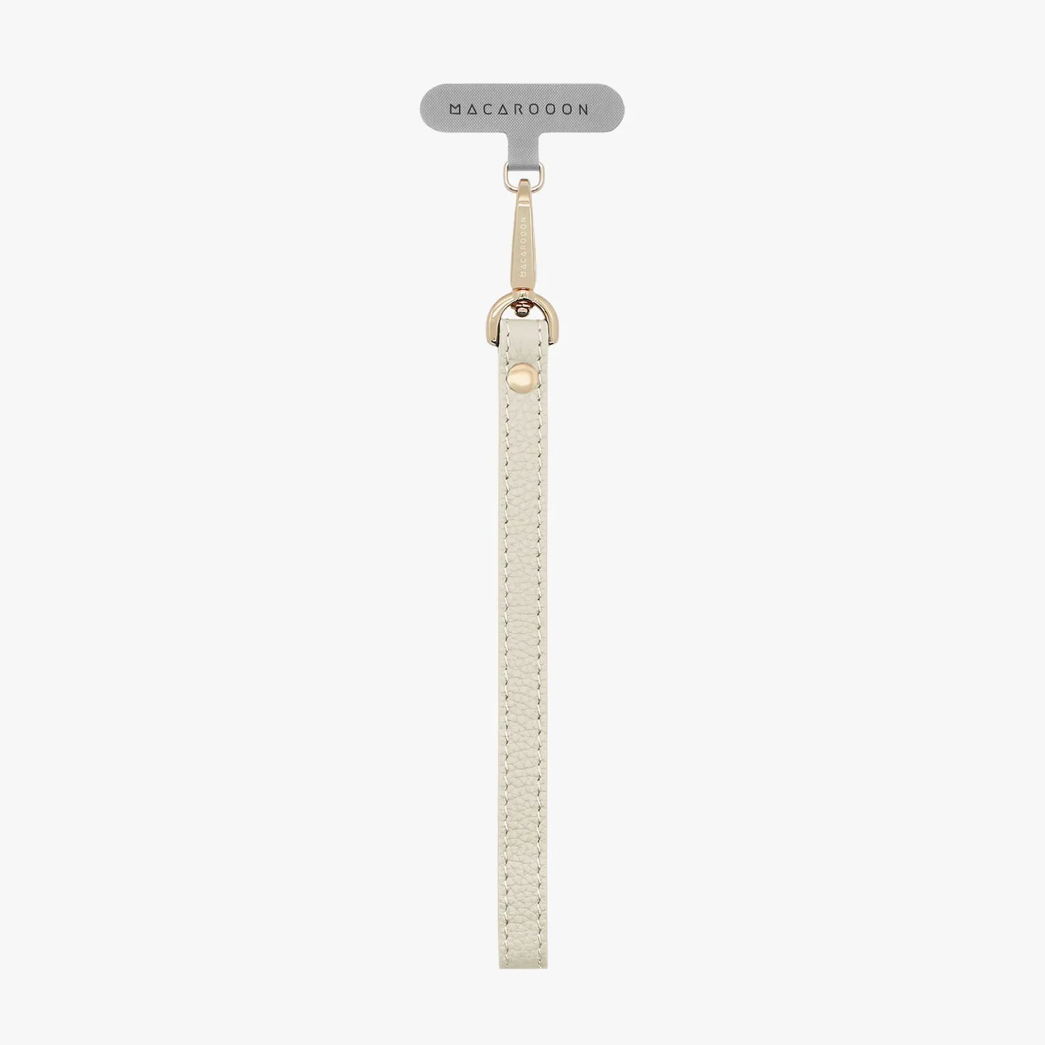 iPhone 12/12 Pro Clear Case with Wrist Leather Strap