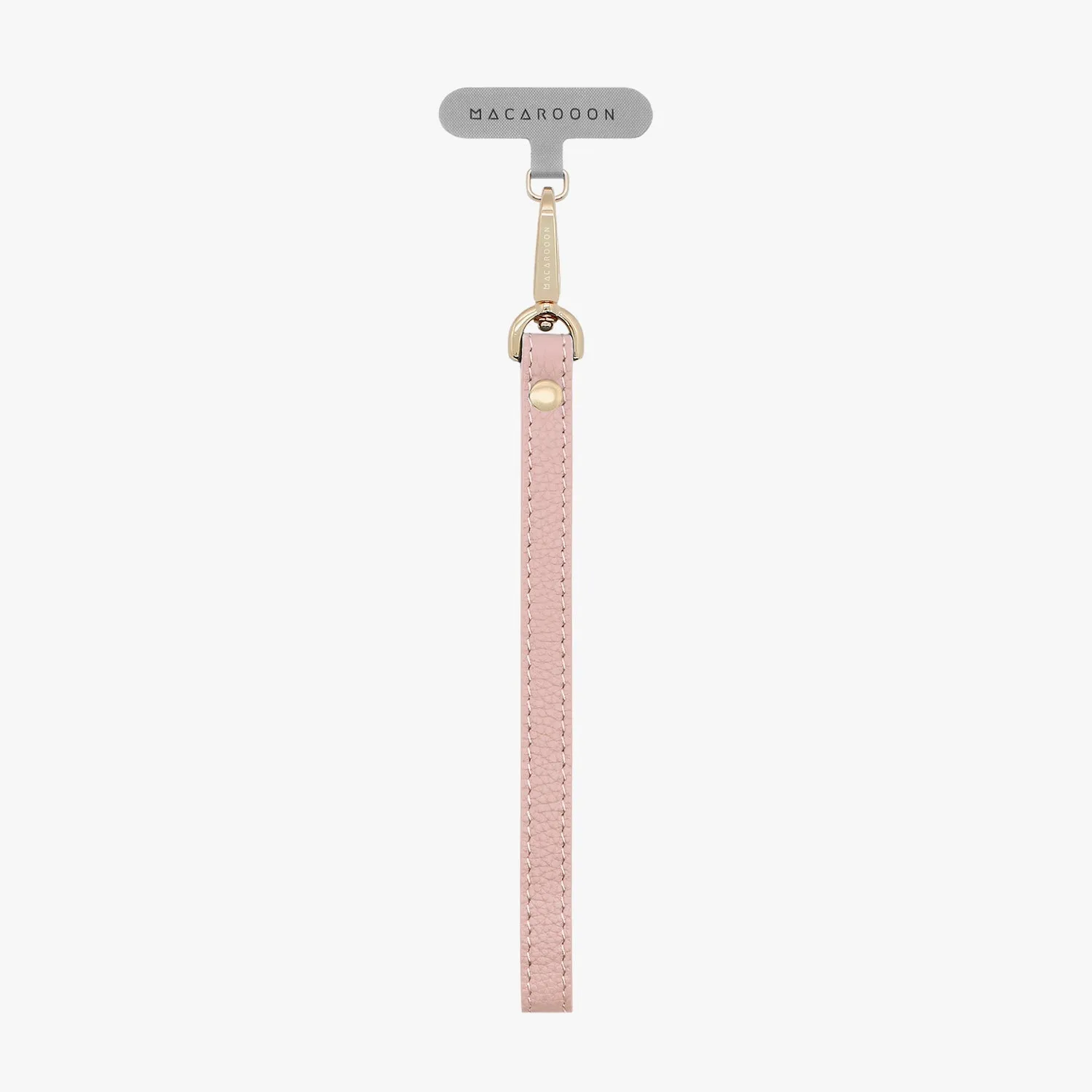 iPhone 13 Pro Clear Case with Wrist Leather Strap