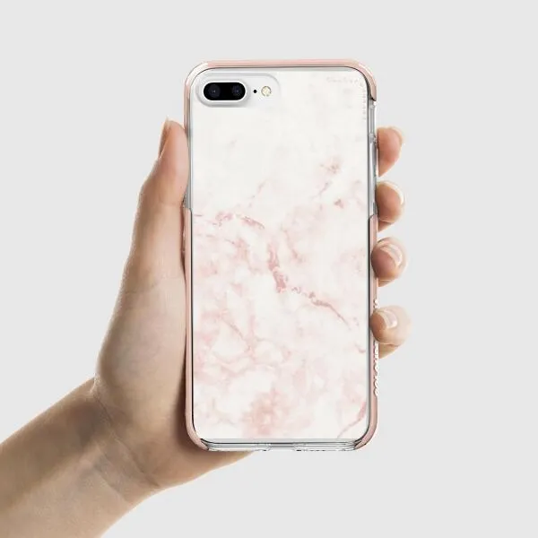 iPhone Case - Rose Quartz Marble
