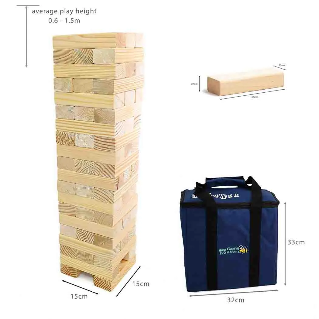 Jumbo Hi-Tower - Indoor & Outdoor Giant Game